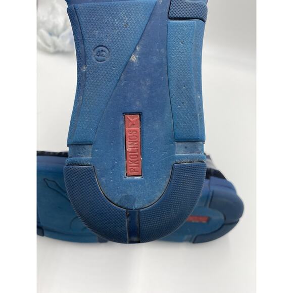 PIKOLINOS M1H-6209 Blue Leather Oxford Sneaker Shoes Navy Comfort Casual Sz 42 9 - Picture 8 of 9